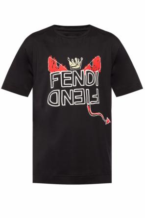 Printed t-shirt, zdjęcie 1 Printed t-shirt od Fendi